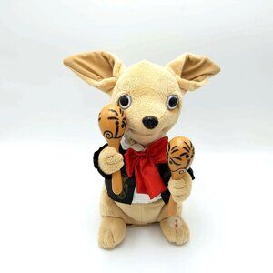 Cuddle Barn Chuey Bamba Chihuahua in Mariachi Suit Plays La Bamba See Video